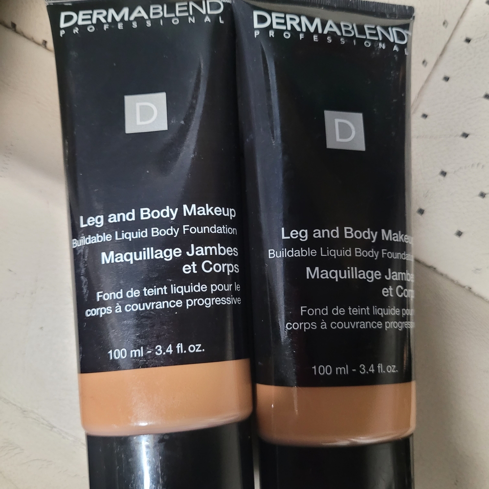 Dermablend Leg and Body Makeup - Buildable Liquid Foundation (Warm Beige) $15.00